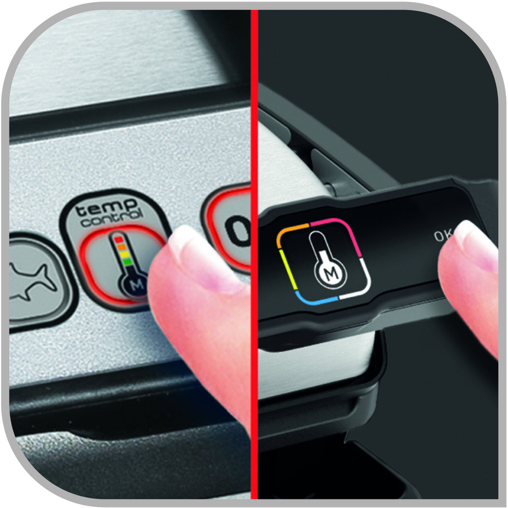 Tefal Vaffeltallerkensæt Sort