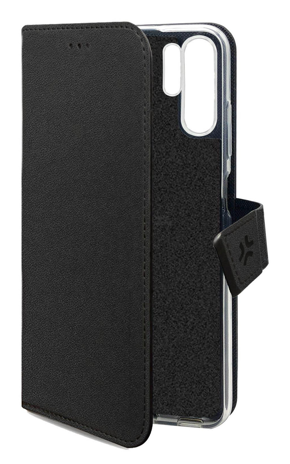 Celly WALLY1165 mobiltelefon etui 17,5 cm (6.9") Tegnebogsetui Sort