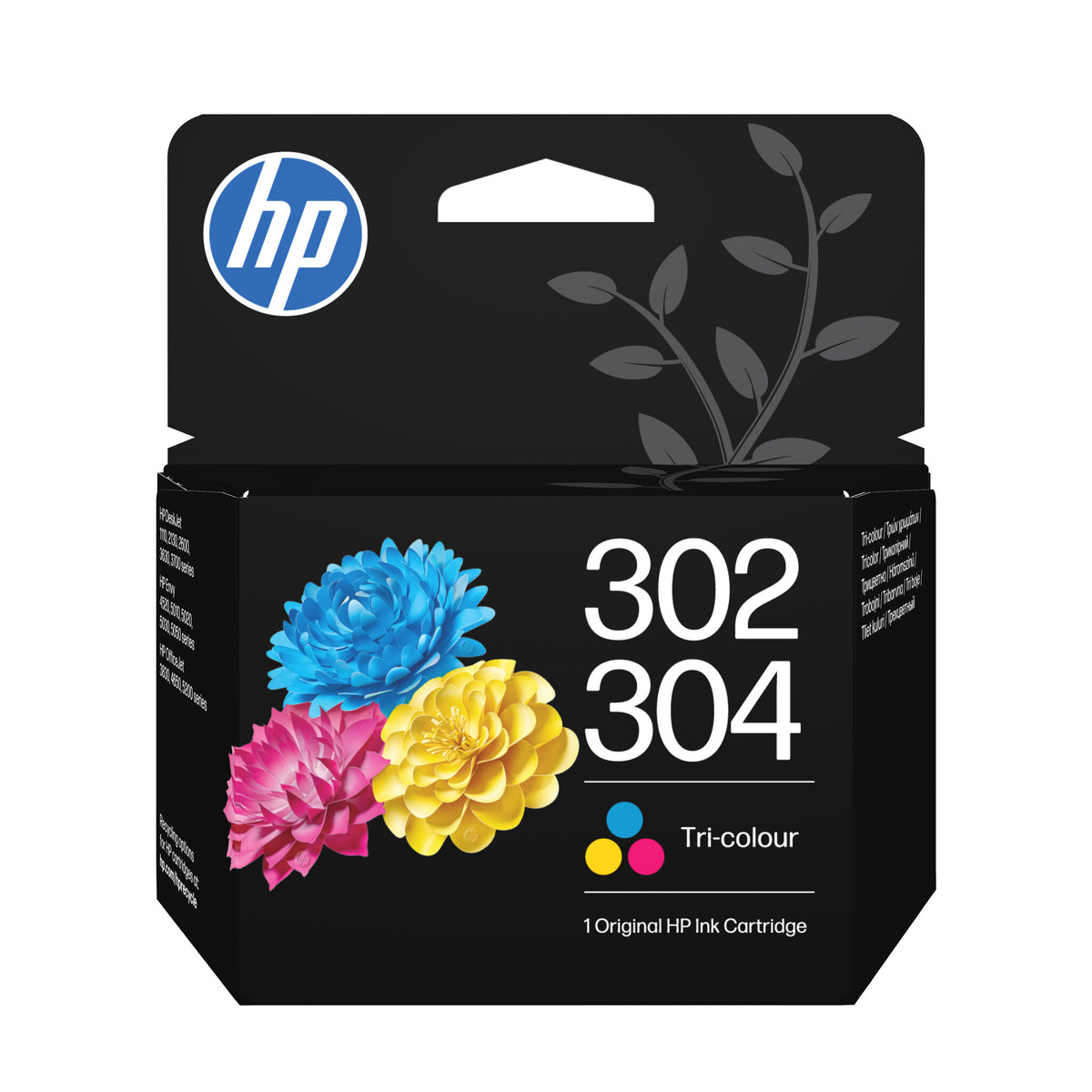 HP 302/304 Tri-color Original Cyan, Magenta, Gul