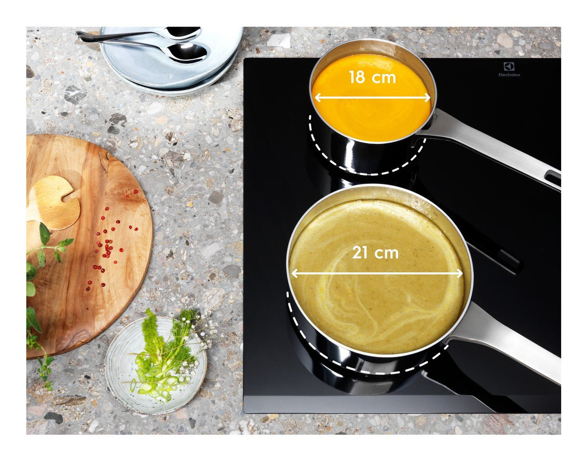 Electrolux EIV634 Black Built-in 60 cm Zone induction hob 4 zone(s)