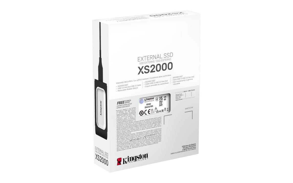 Kingston SSD XS2000 4TB USB 3.2 Gen 2x2