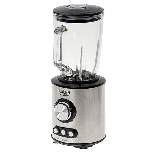 Adler AD 4078 blender Bordplade blender 1700 W Sort, Rustfrit stål, Transparent
