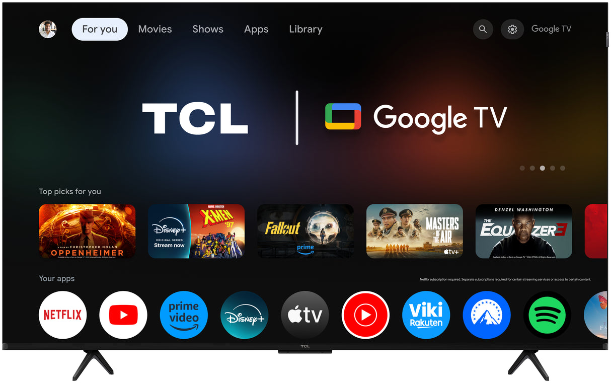 TCL 55P8L QLED Google TV