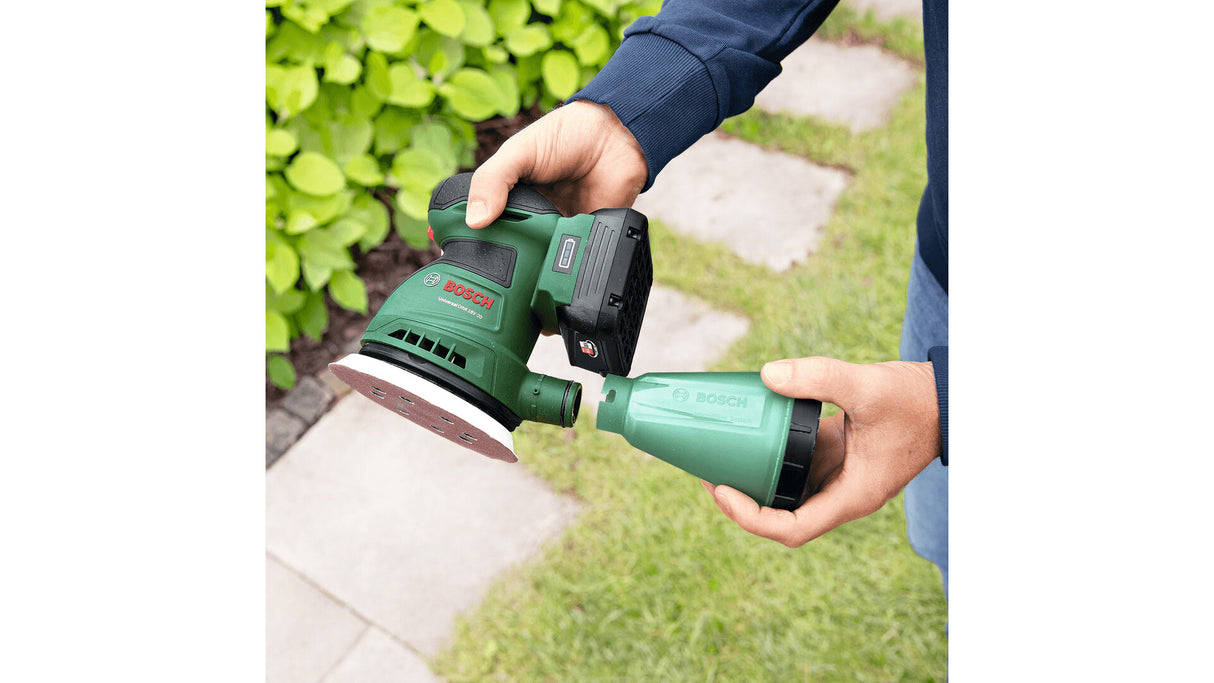 Bosch UniversalOrbit 18V-20 Rystepudser 23000 OPM Sort, Grøn