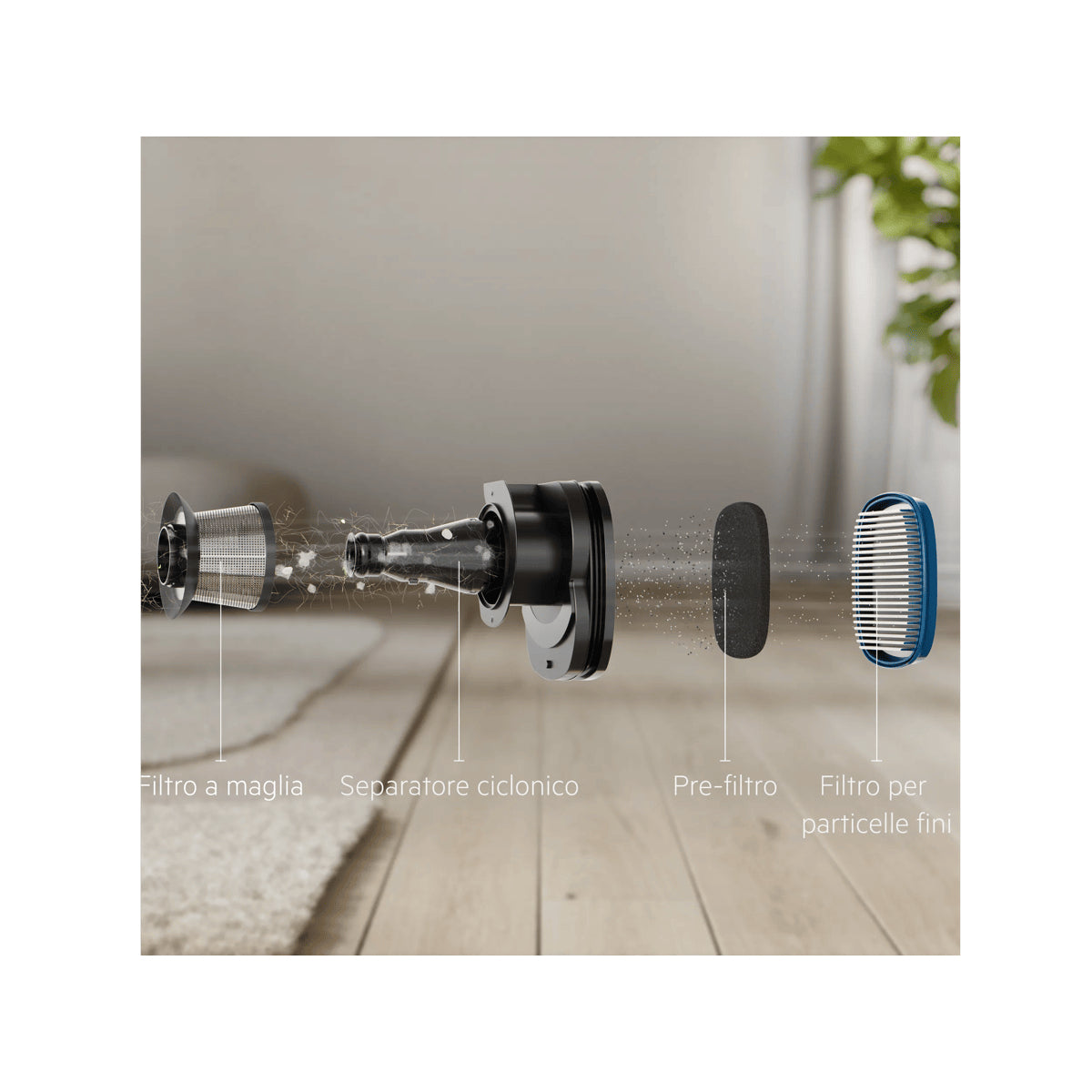 Electrolux 3-in-1 Wet & Dry EW82U2DB stickvac