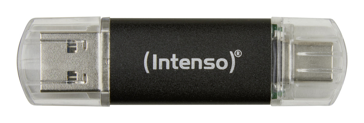 Intenso Twist Line USB-nøgle 64 GB USB Type-A / USB Type-C 3.2 Gen 1 (3.1 Gen 1) Anthracit