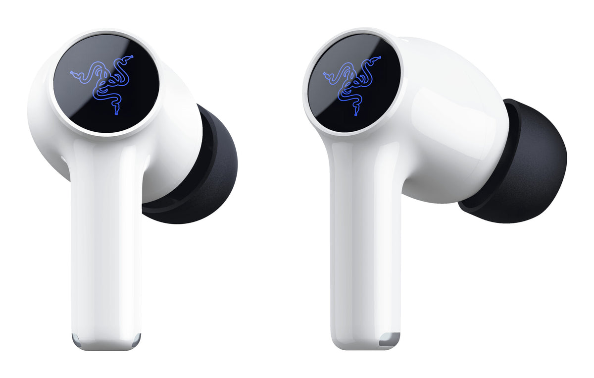 Razer Hammerhead V3 X HyperSpeed for PlayStation Headset Wireless In-ear Calls/Music Bluetooth White