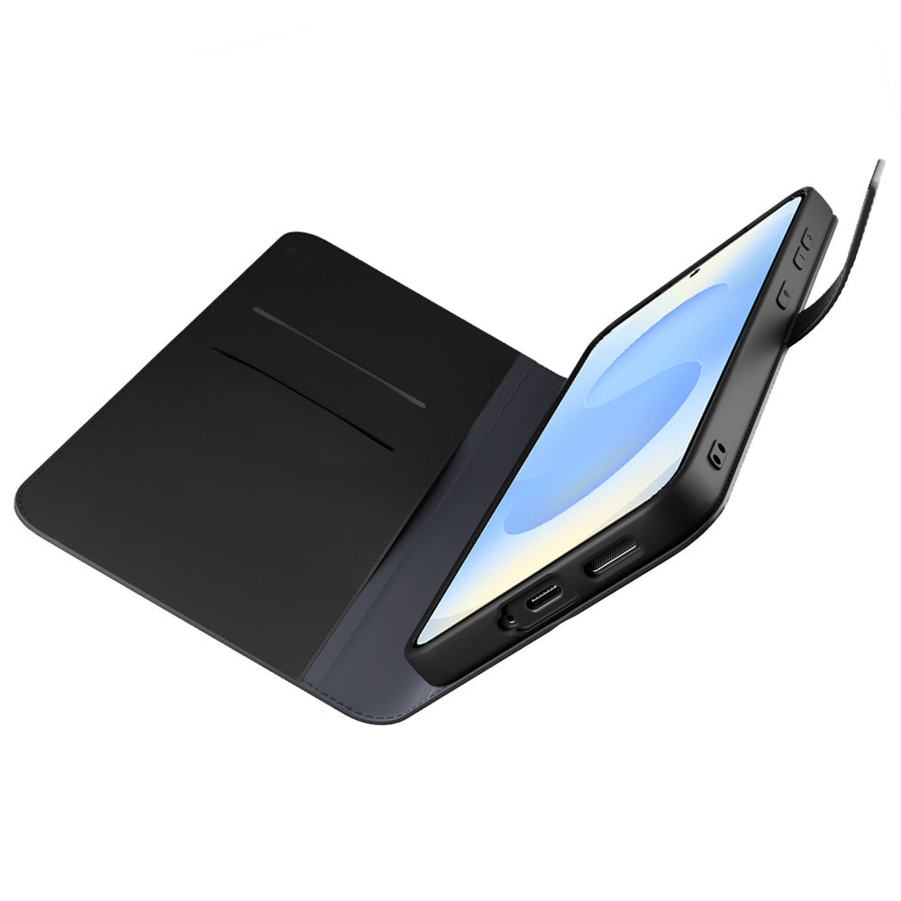 PURO PUSGS25BOOKC8BLK mobiltelefon etui 15,8 cm (6.2") Tegnebogsetui Sort