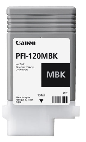 PFI-120MBK mat black ink tank