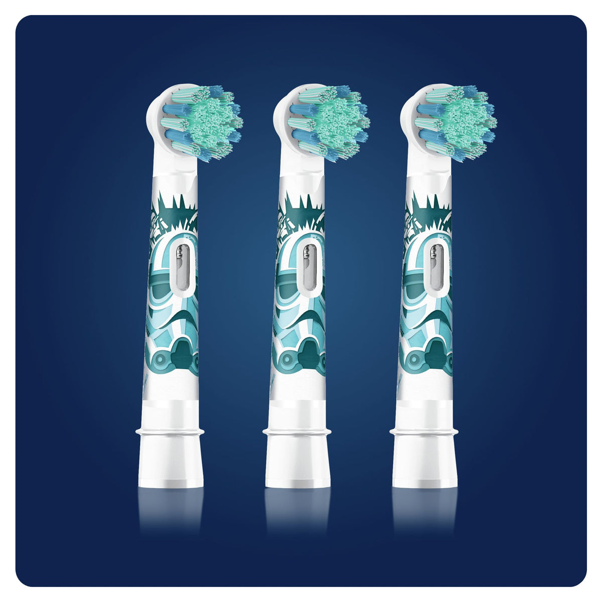 Oral-B Kids Star Wars Ekstra tandbørstehoved 3 Blå Hvid