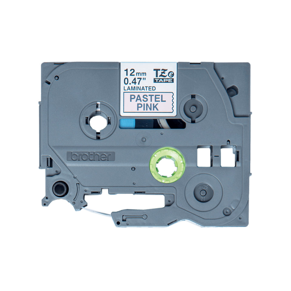 Brother TZEMQE31 etiketbånd Sort på pink TZe
