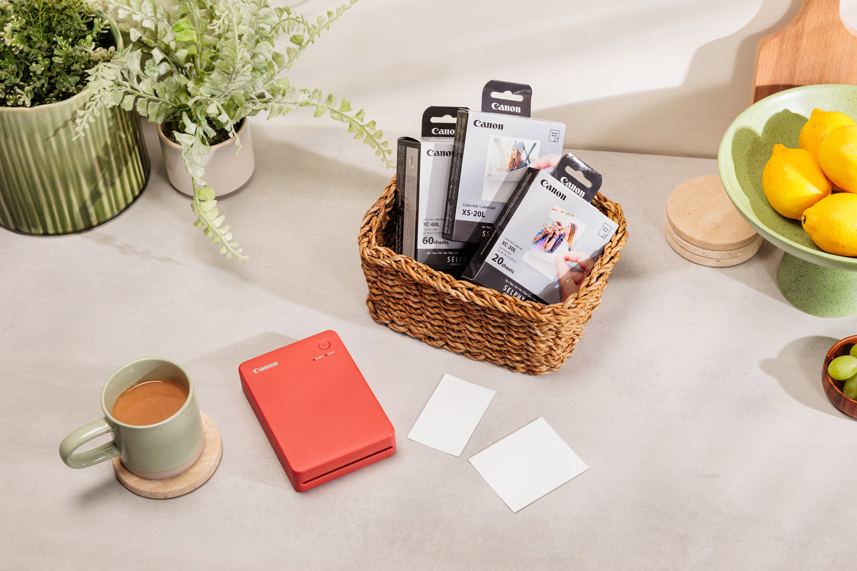 Canon SELPHY QX20 BK fotoprinter Farvesublimation 287 x 287 dpi 2.8" x 3.3" (7.2x8.5cm) Wi-Fi