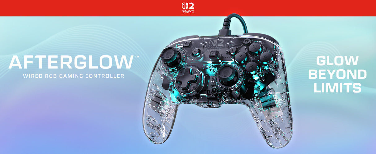 Turtle Beach TBC-8004-95 spil-controller Gennemsigtig USB Gamepad Nintendo Switch, Nintendo Switch 2, Nintendo Switch OLED