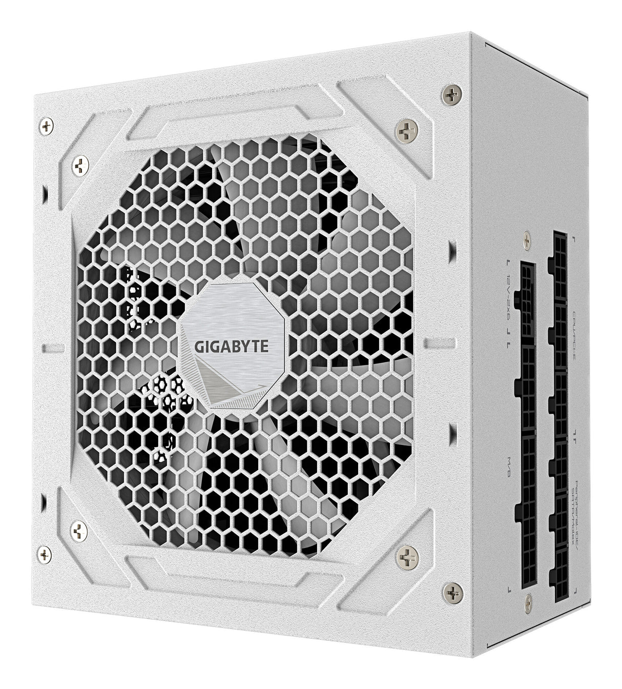 GIGABYTE UD1000GM PG5 V2 ICE enhed til strømforsyning 1000 W 20+4 pin ATX ATX Hvid