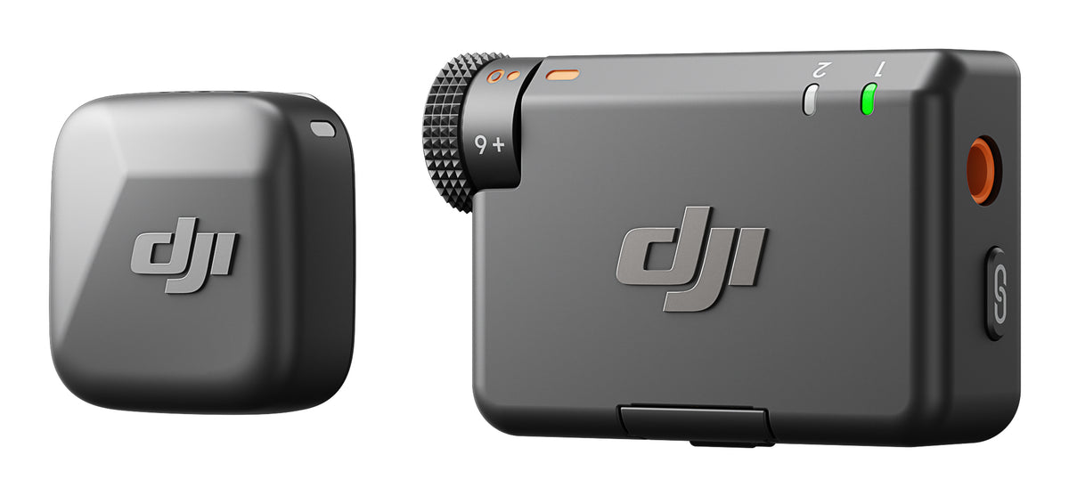 DJI Mic Mini Trådløst mikrofonsystem Trådløs Sort