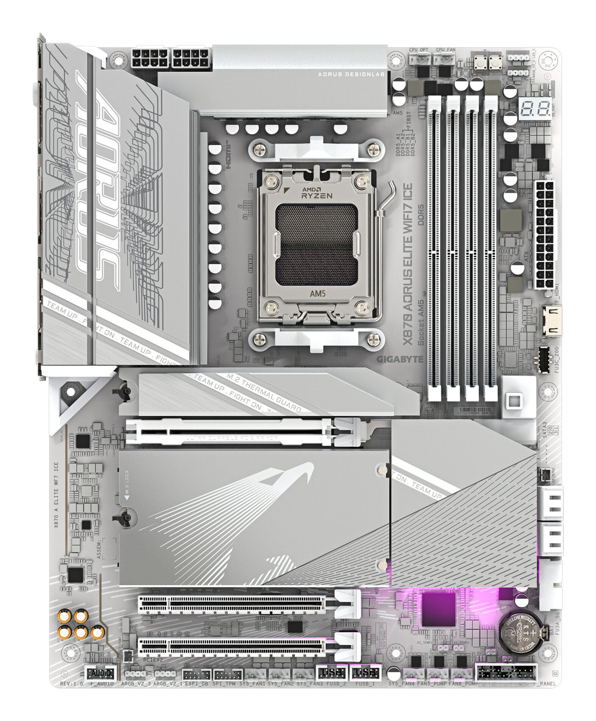 GIGABYTE X870 AORUS ELITE WIFI7 ICE Motherboard