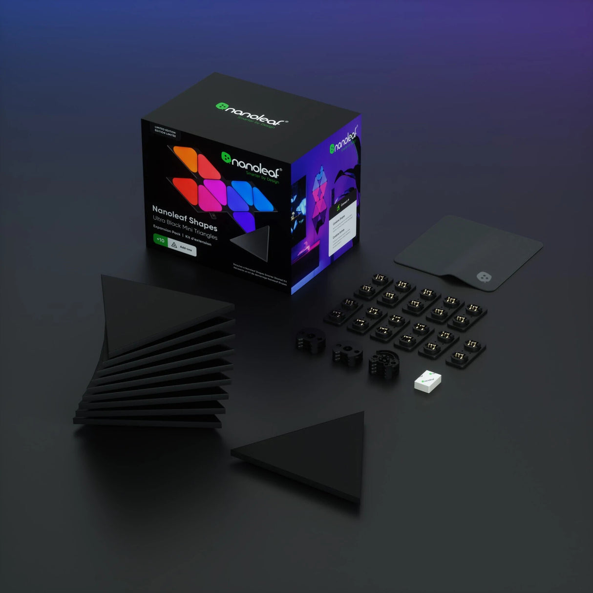 Nanoleaf NL48-1101TW-10PK intelligent belysning Intelligent panel Wi-Fi