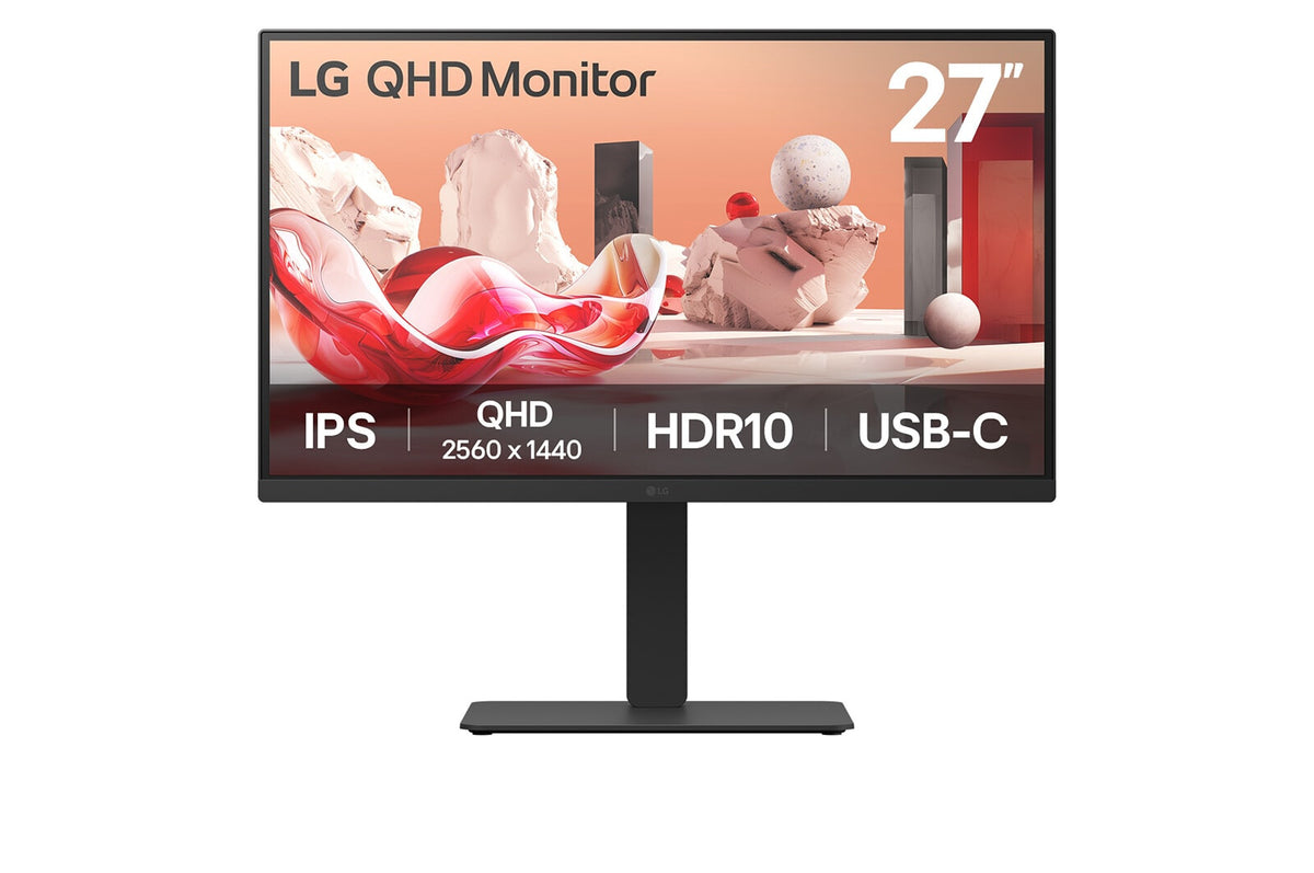 LG 27BA75QB-B | 27 " | IPS | 16:9 | 100 Hz | 5 ms | 2560 x 1440 pixels | 280 cd/m² | HDMI ports quantity 1 | Black