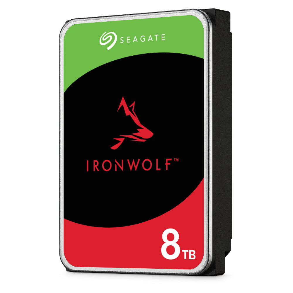Seagate IronWolf ST8000VN004 harddisk 8 TB 7200 rpm 256 MB 3.5" Serial ATA III