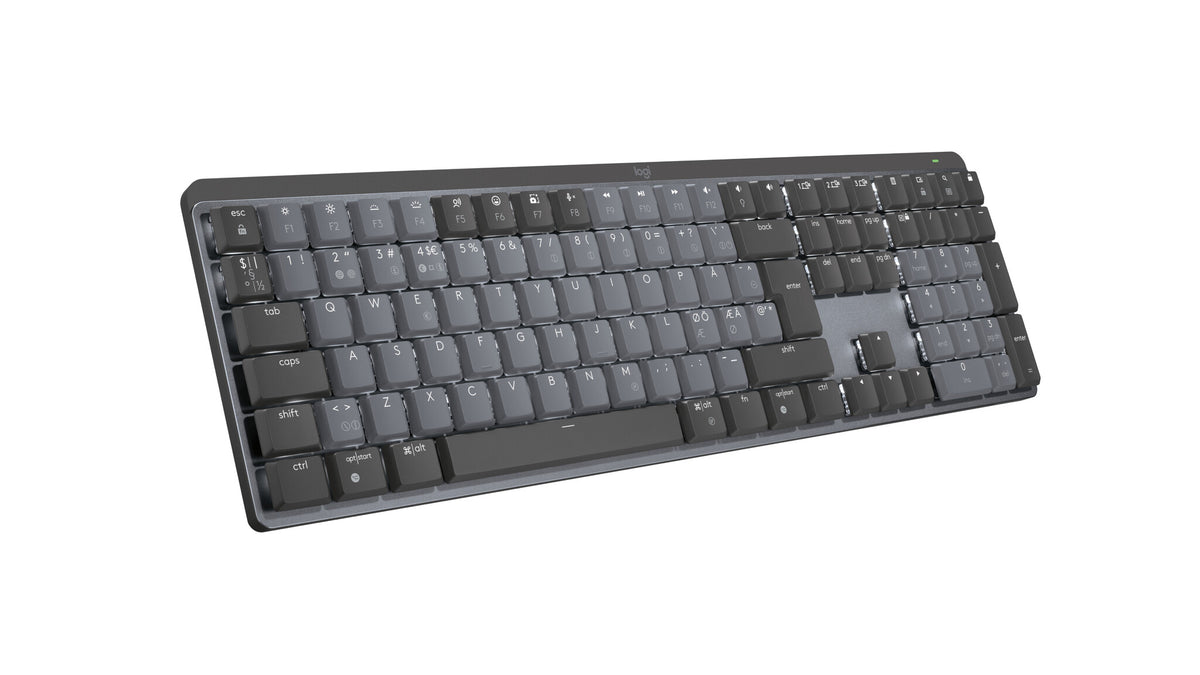 Logitech 920-010753 tastatur Kontor RF trådløs + Bluetooth QWERTY Nordisk Grafit