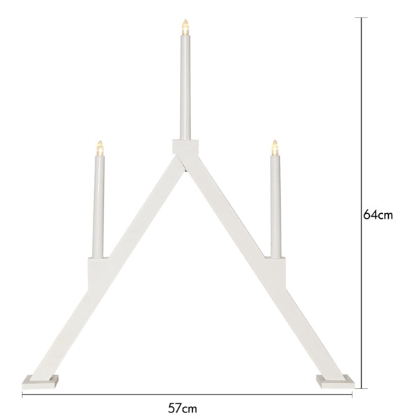Star Trading Rut 7-arm beige adventsstage