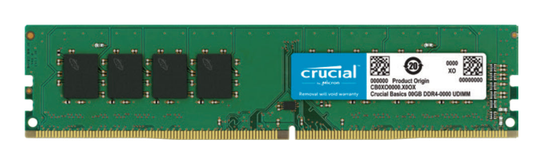 Crucial CB8GU3200 hukommelsesmodul 8 GB 1 x 8 GB DDR4 3200 MT/s