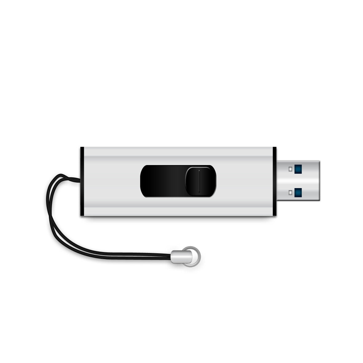 MediaRange MR916 USB-nøgle 32 GB USB Type-A 3.2 Gen 1 (3.1 Gen 1) Sort, Sølv