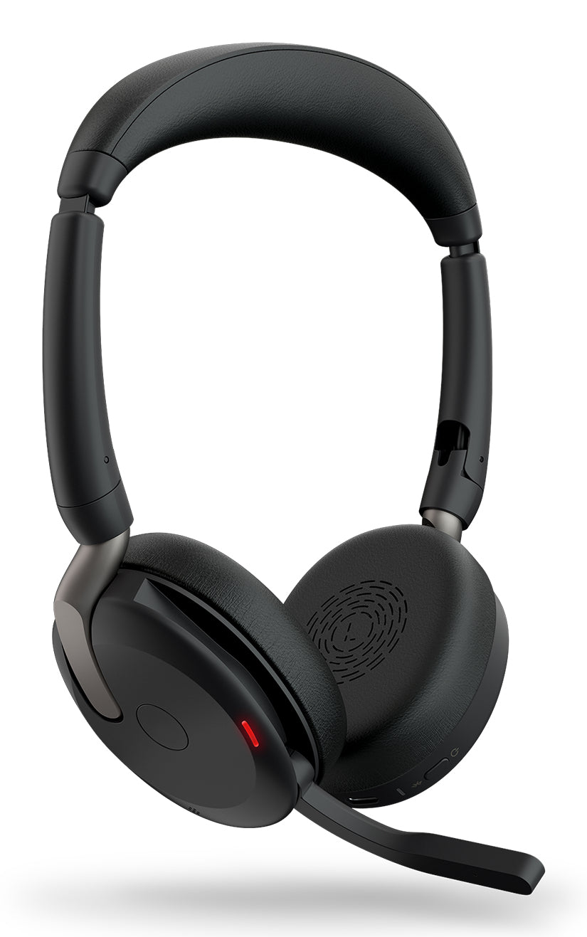 Jabra Evolve2 65 Flex Headset Trådløs Kontor/Callcenter USB Type-C Bluetooth