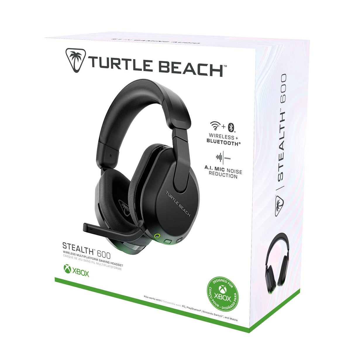 Turtle Beach Stealth 600 Gen 3 Headset Trådløs Spil Bluetooth Sort