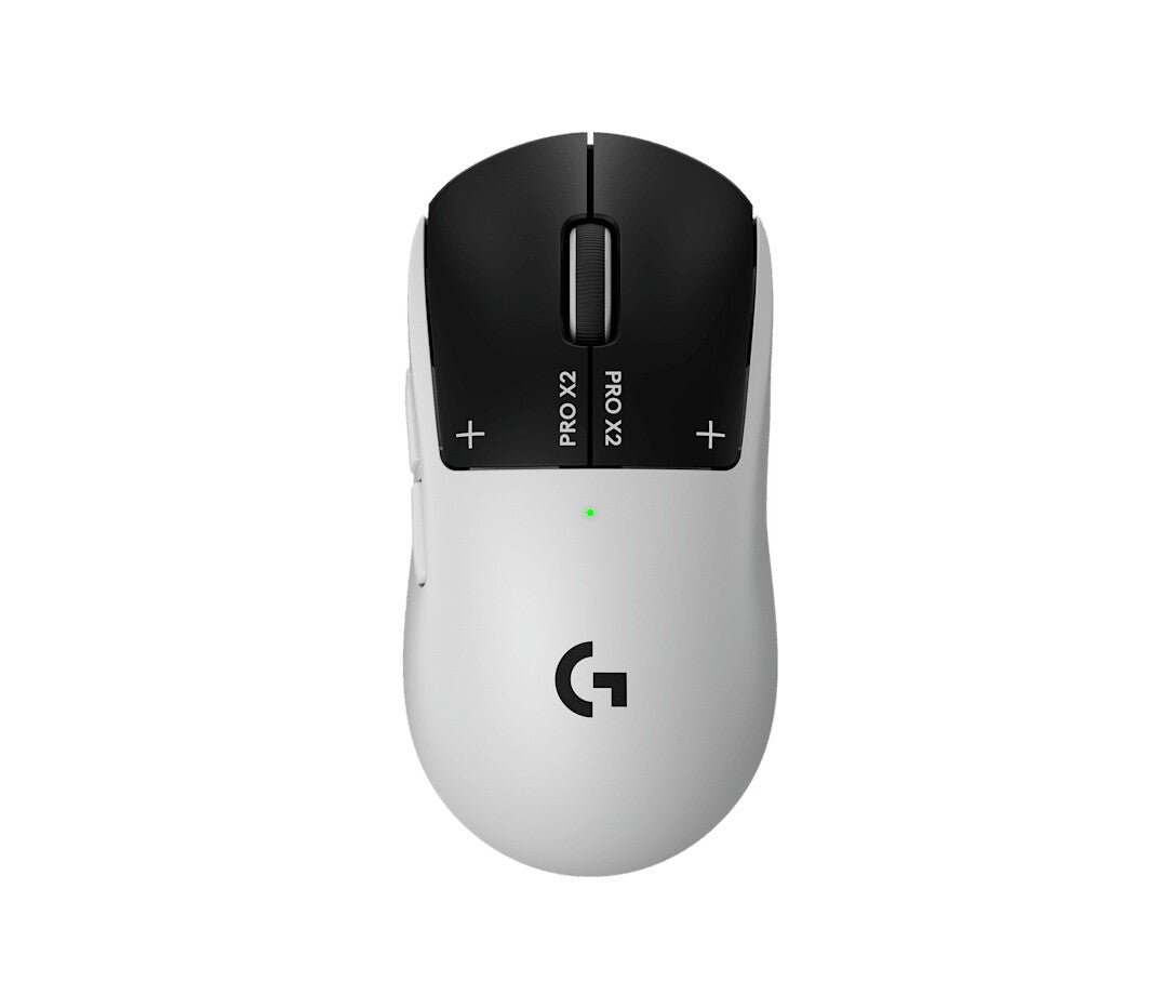 Logitech G PRO X2 SUPERSTRIKE mus Spil Højre hånd RF Wireless + USB Type-C Optisk 44000 dpi