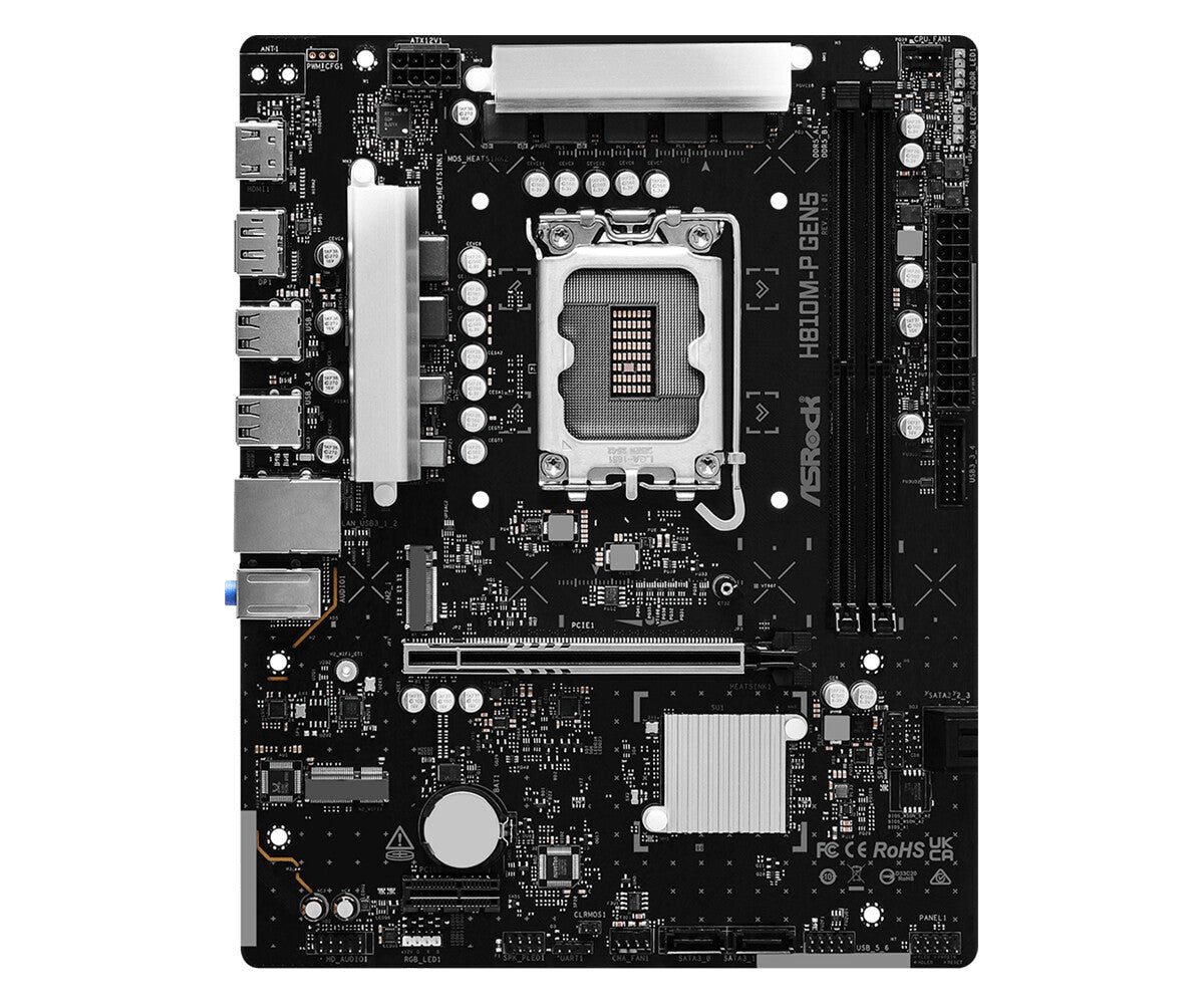 Asrock H810M-P GEN5 motherboard