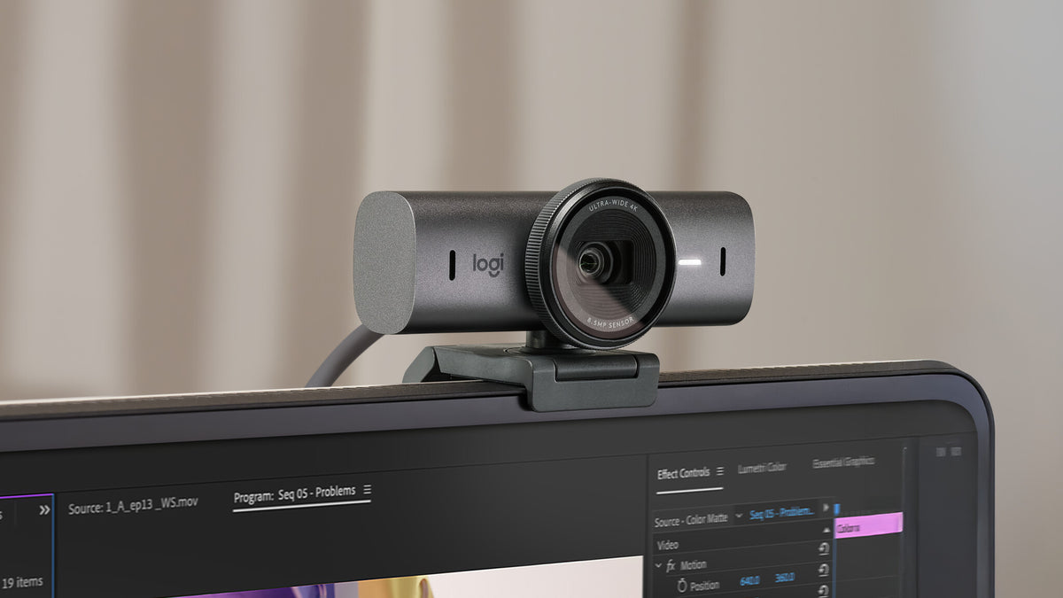 Logitech MX Brio 4K webcam (graphite)