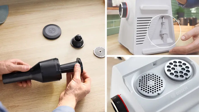 Bosch Serie 6 MFWS607W kødhakker 500 W Hvid