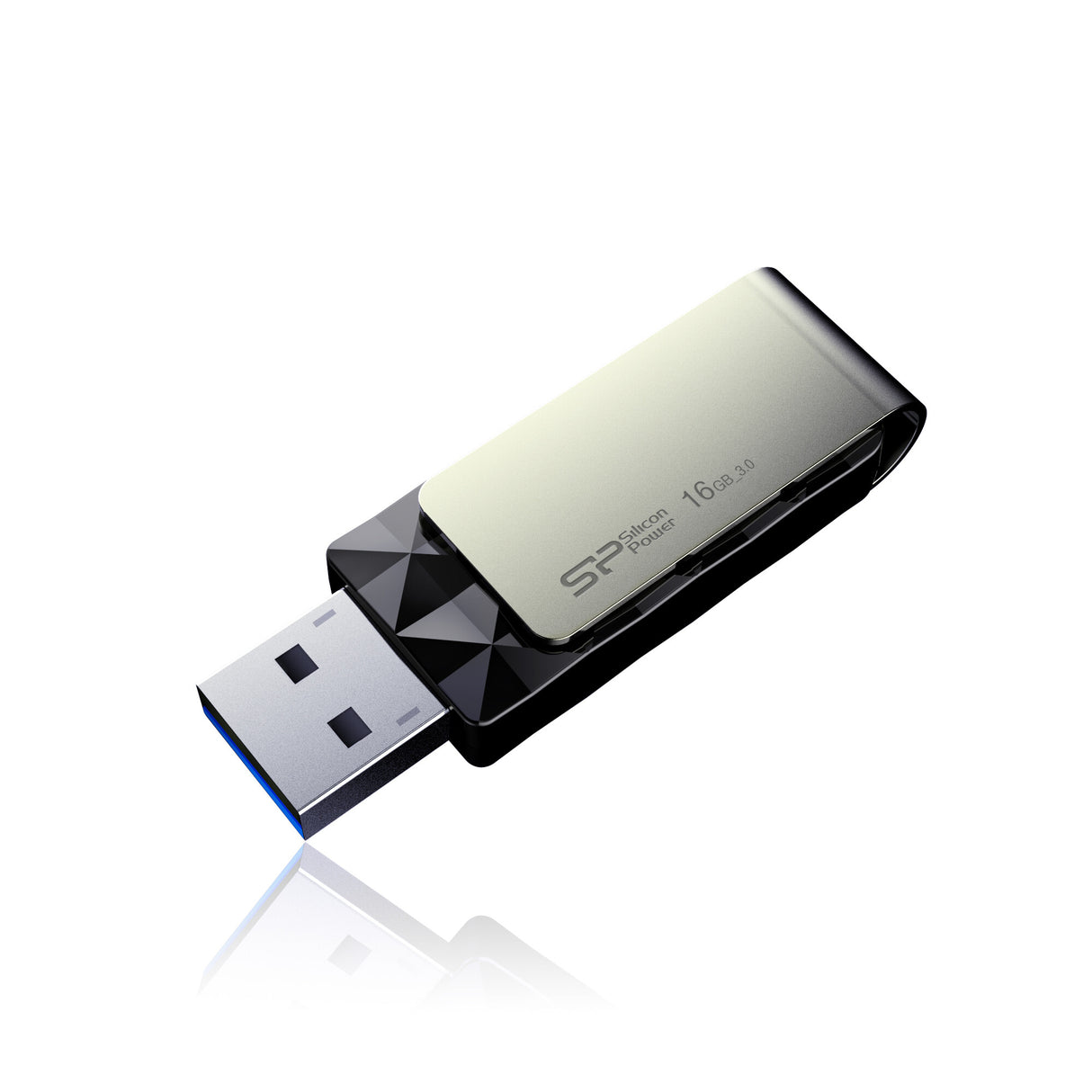 Silicon Power Blaze B30 USB-nøgle 16 GB USB Type-A 3.2 Gen 1 (3.1 Gen 1) Sort