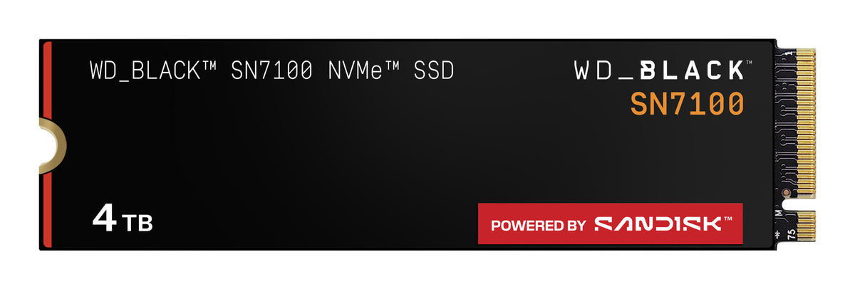Western Digital Black WD_BLACK SN7100 NVMe 4 TB M.2 PCI Express 4.0 3D TLC NAND