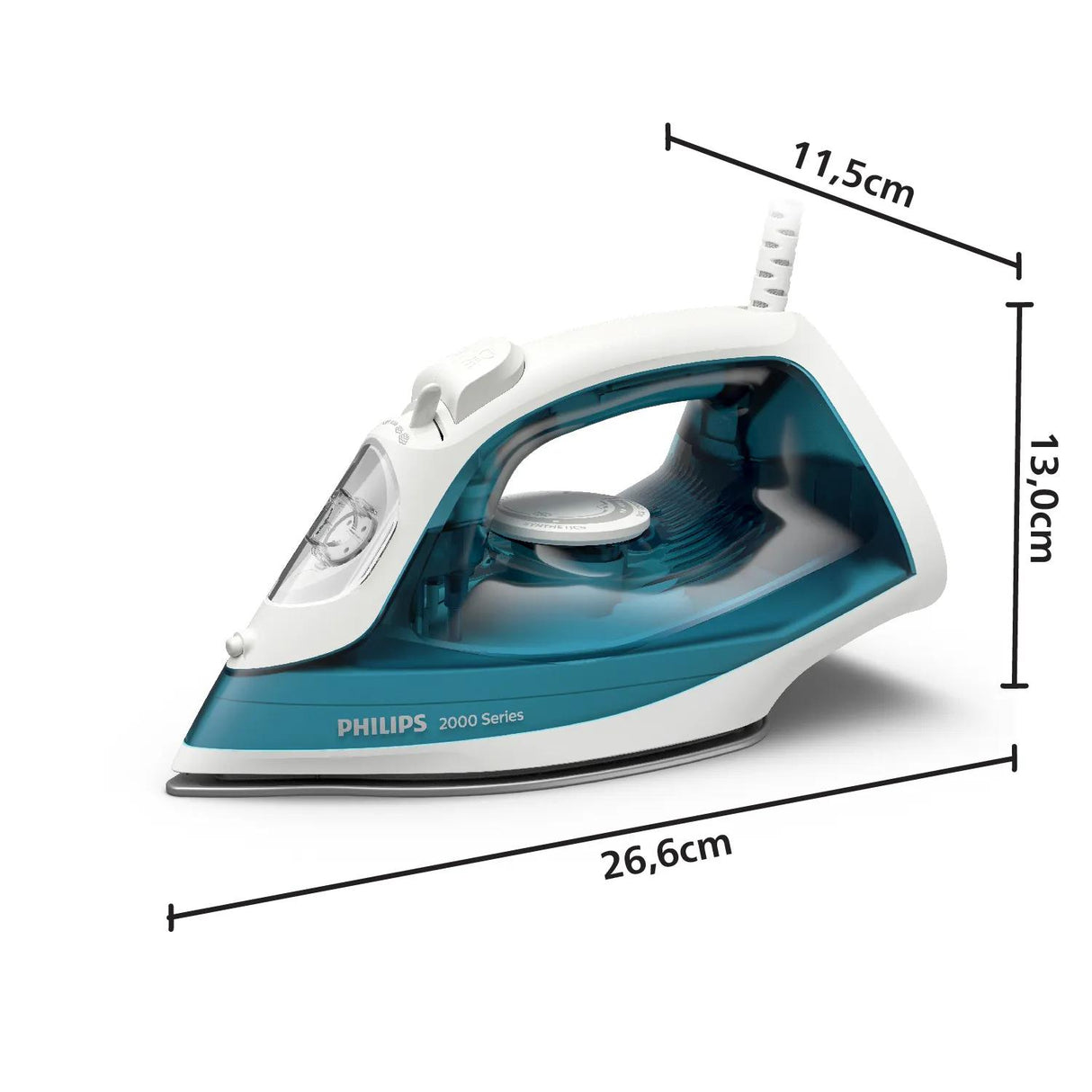 Philips 2000 series DST2010/90 strygejern Dampstrygejern Non-stick bundplade 2000 W