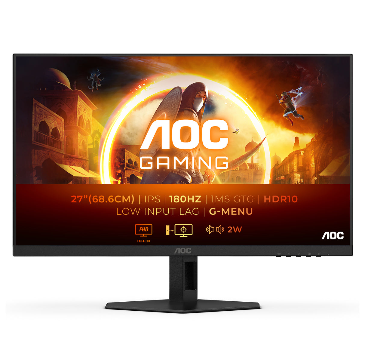 AOC AGON 27G4XE 27 1920 x 1080 (Full HD) HDMI DisplayPort 180Hz