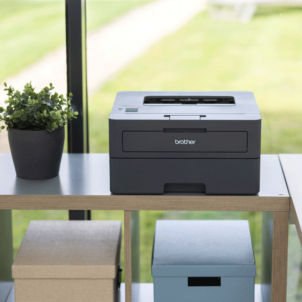 Brother HL-L2445DW sort/hvid laserprinter