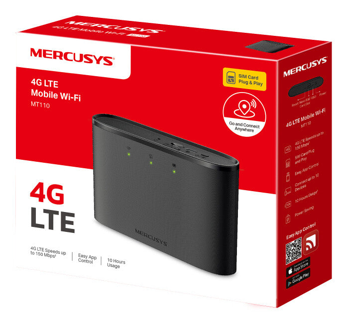 Mercusys MT110 cellulær netværksenhed Cellulær netværksrouter
