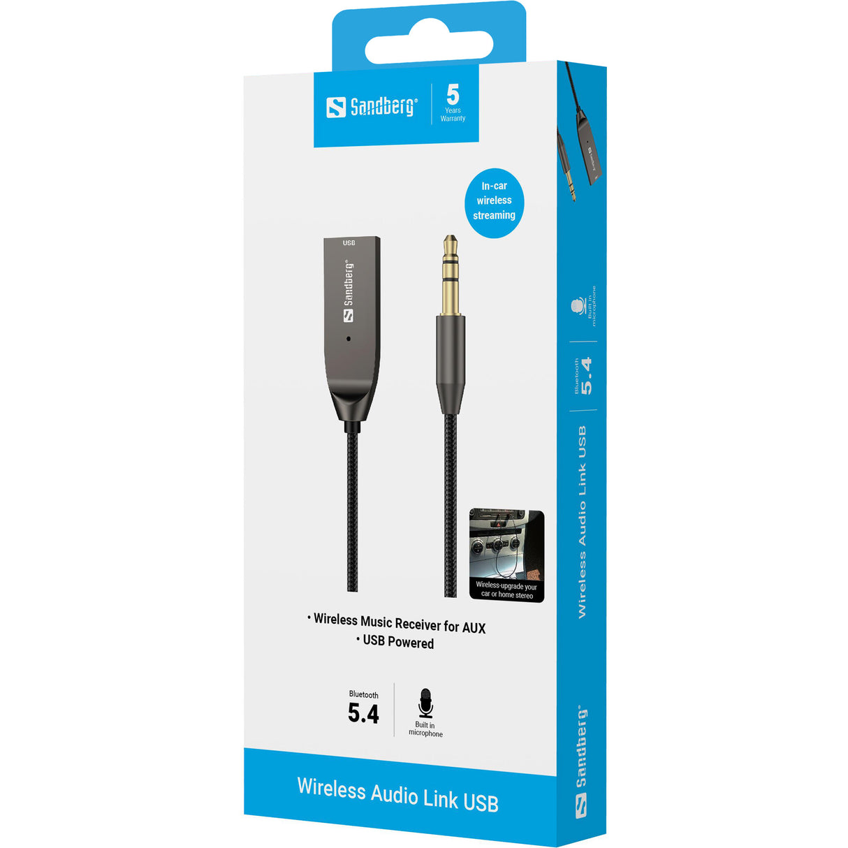 Sandberg Bluetooth Audio Link USB