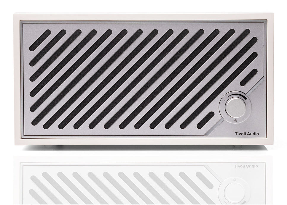 Tivoli Audio Model Two Digital Bærbar stereohøjttaler Hvid, Sølv 20 W