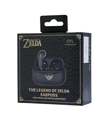 OTL Technologies Nintendo Legend of Zelda Hovedtelefoner Trådløs I ørerne Opkald/musik Bluetooth Sort