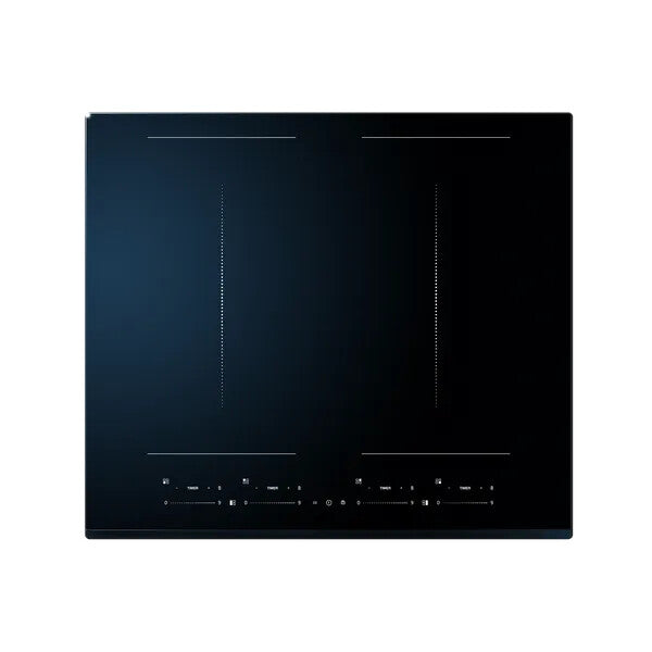 ScanDomestic HOI60F2FLEX kogeplade Sort Indbygget 60 cm Zone induktionskogeplade 4 zone(s)