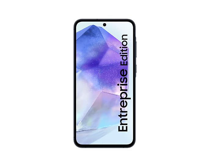 Samsung Galaxy A55 5G Enterprise Edition 16,8 cm (6.6") Hybrid Dual SIM Android 14 USB Type-C 8 GB 128 GB 5000 mAh Marineblå