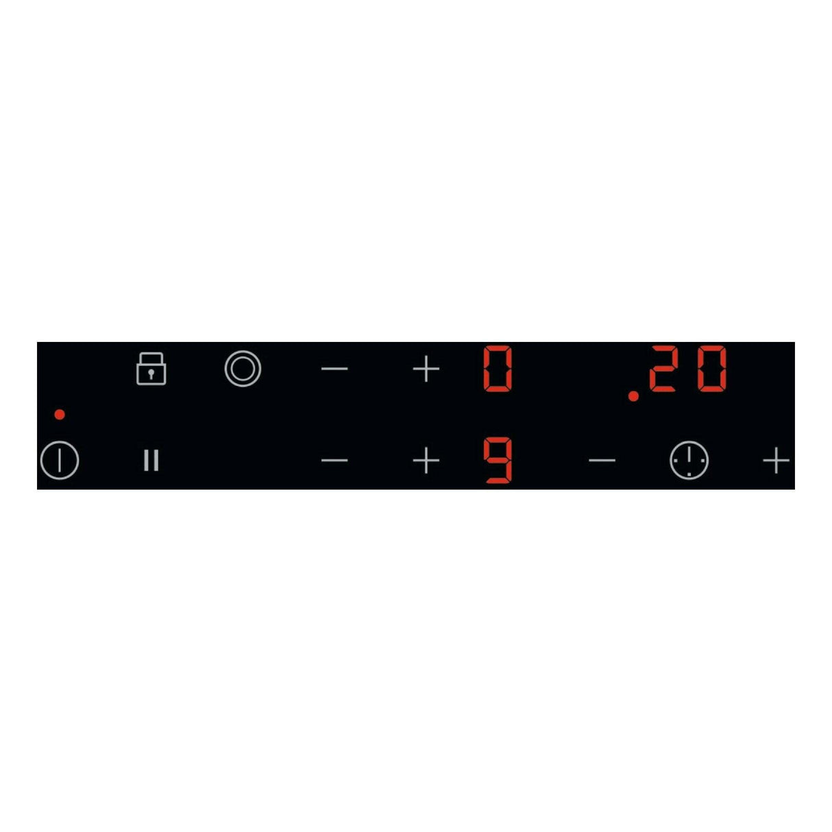 Electrolux LHR3233CK Sort Indbygget 29 cm Keramisk 2 zone(s)