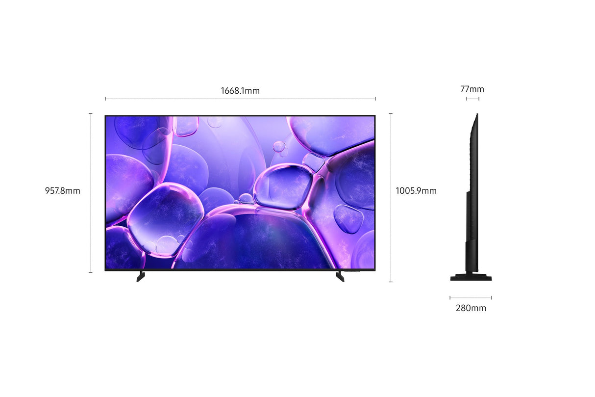 Samsung TU75U8005FUXXC UHD 4K Smart TV