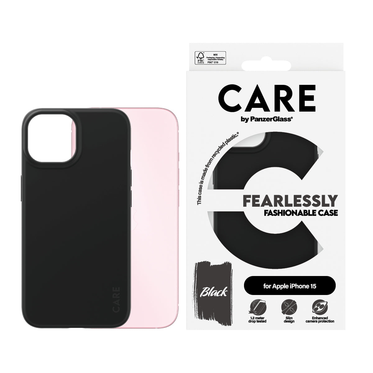 PanzerGlass CARE by ® Fashionable Case Sort iPhone 15