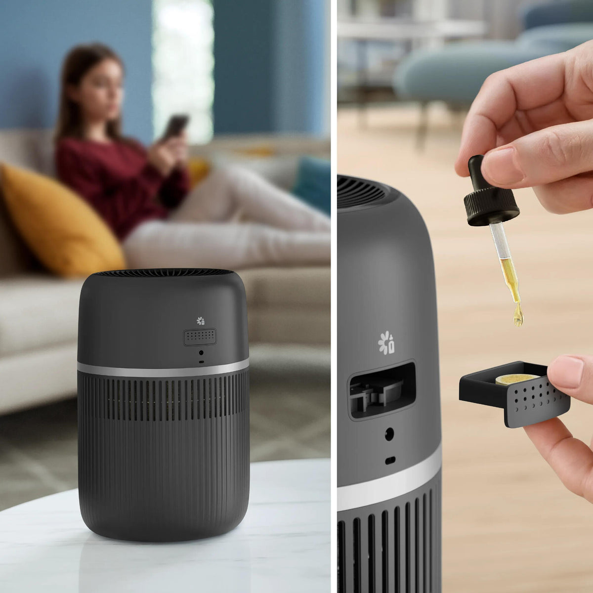 Philips 4000 series HU4210/03 humidifier Ultrasonic 3.5 L Dark Grey 3 W