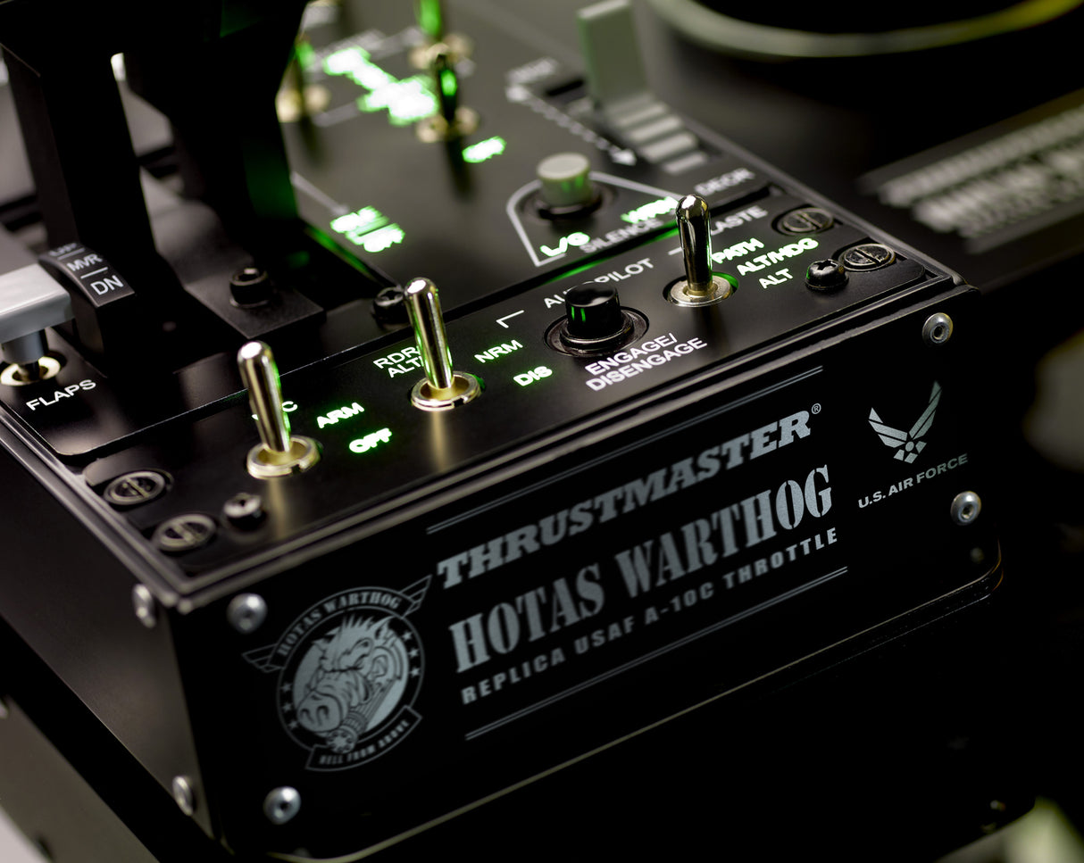 Thrustmaster Hotas Warthog PC flight stick 377001 bundle