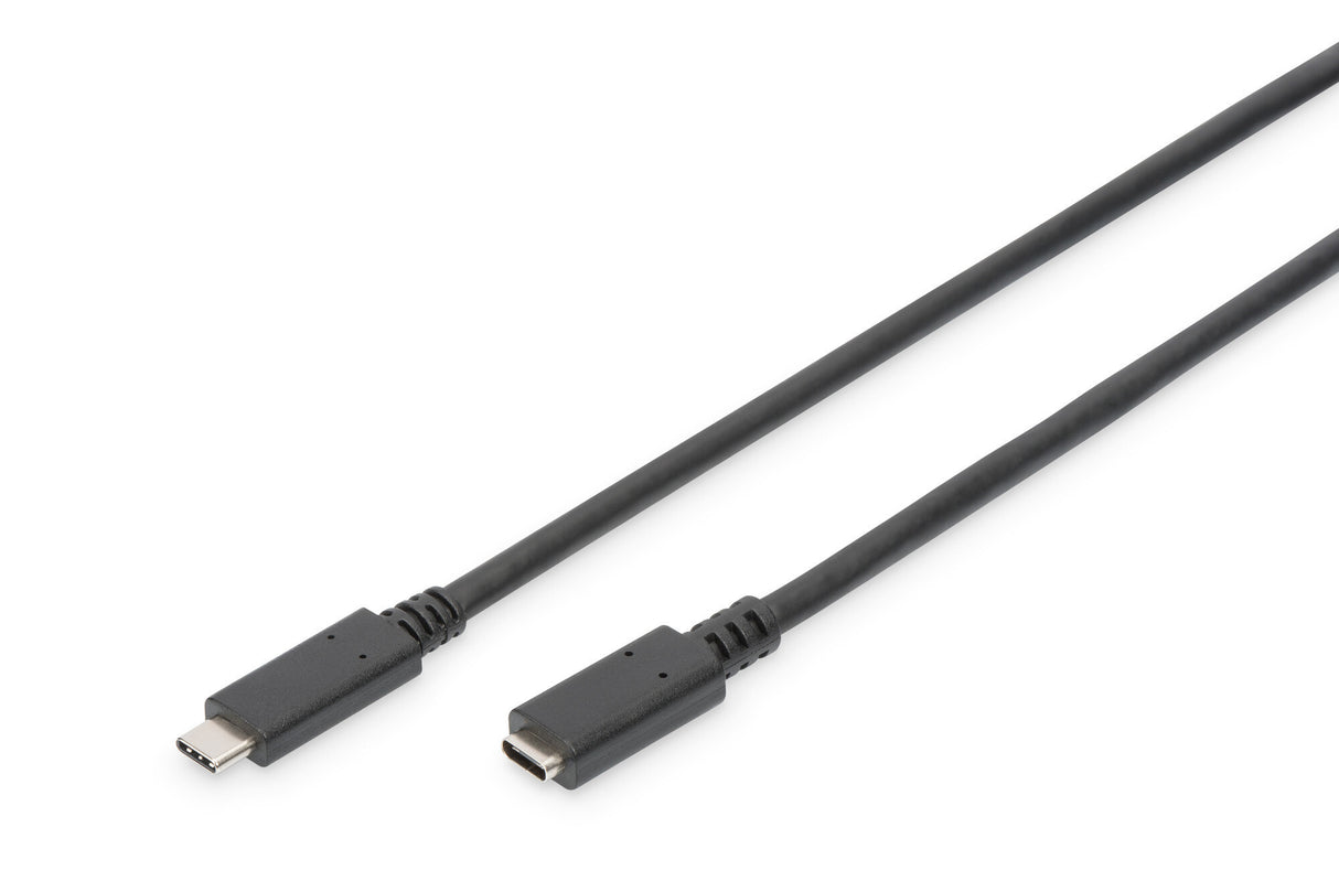Digitus AK-300210-020-S USB-kabel USB 2.0 2 m USB C 0,48 Gbit/sek. Sort